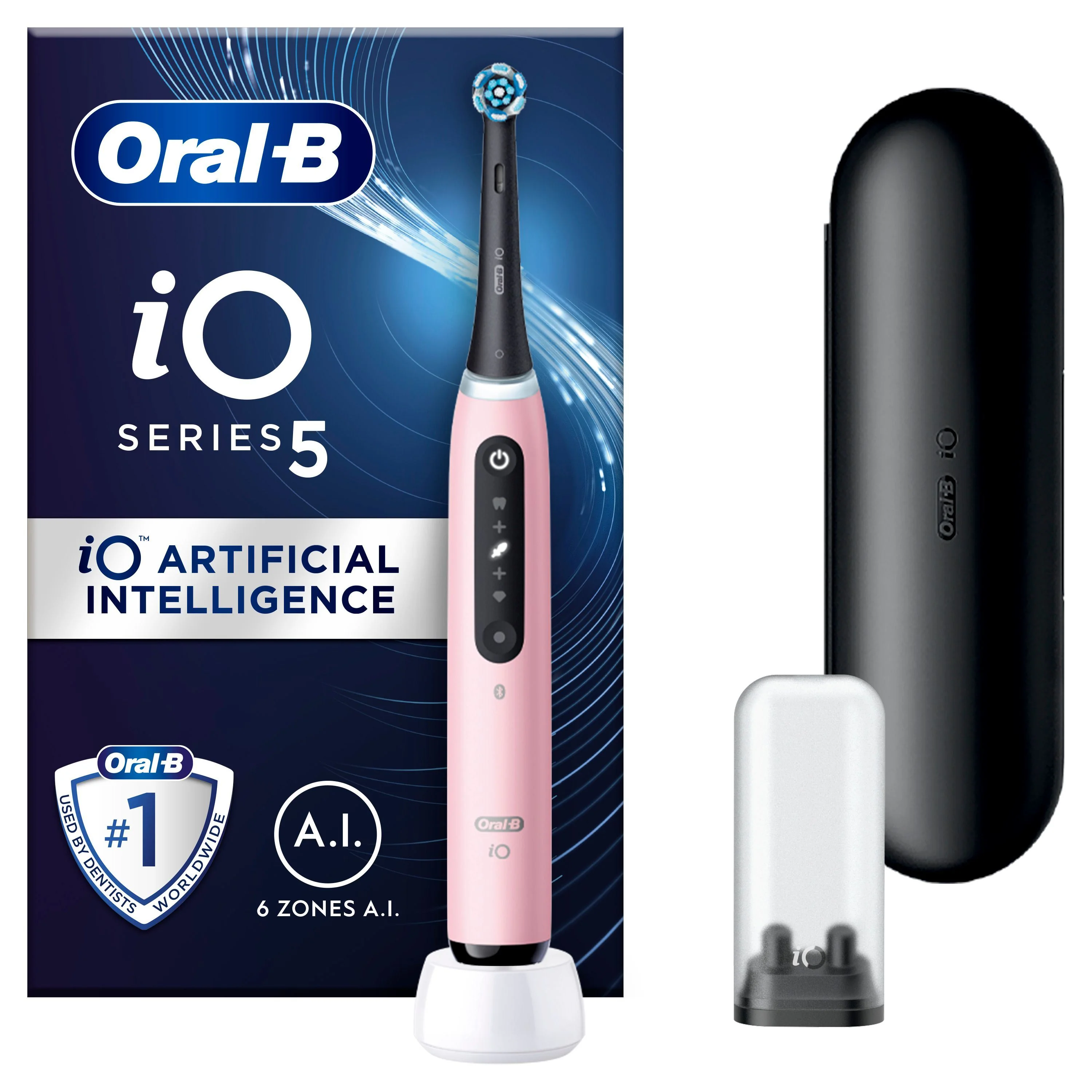 Oral-B iO 5 Pink szczoteczka elektryczna, 1 sztuka