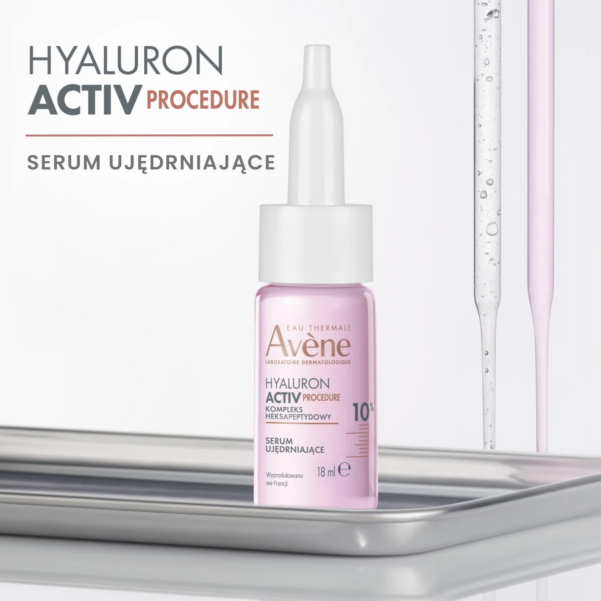 Avene Hyaluron Activ Procedure serum ujędrniające z peptydami, 18 ml + 2 ml