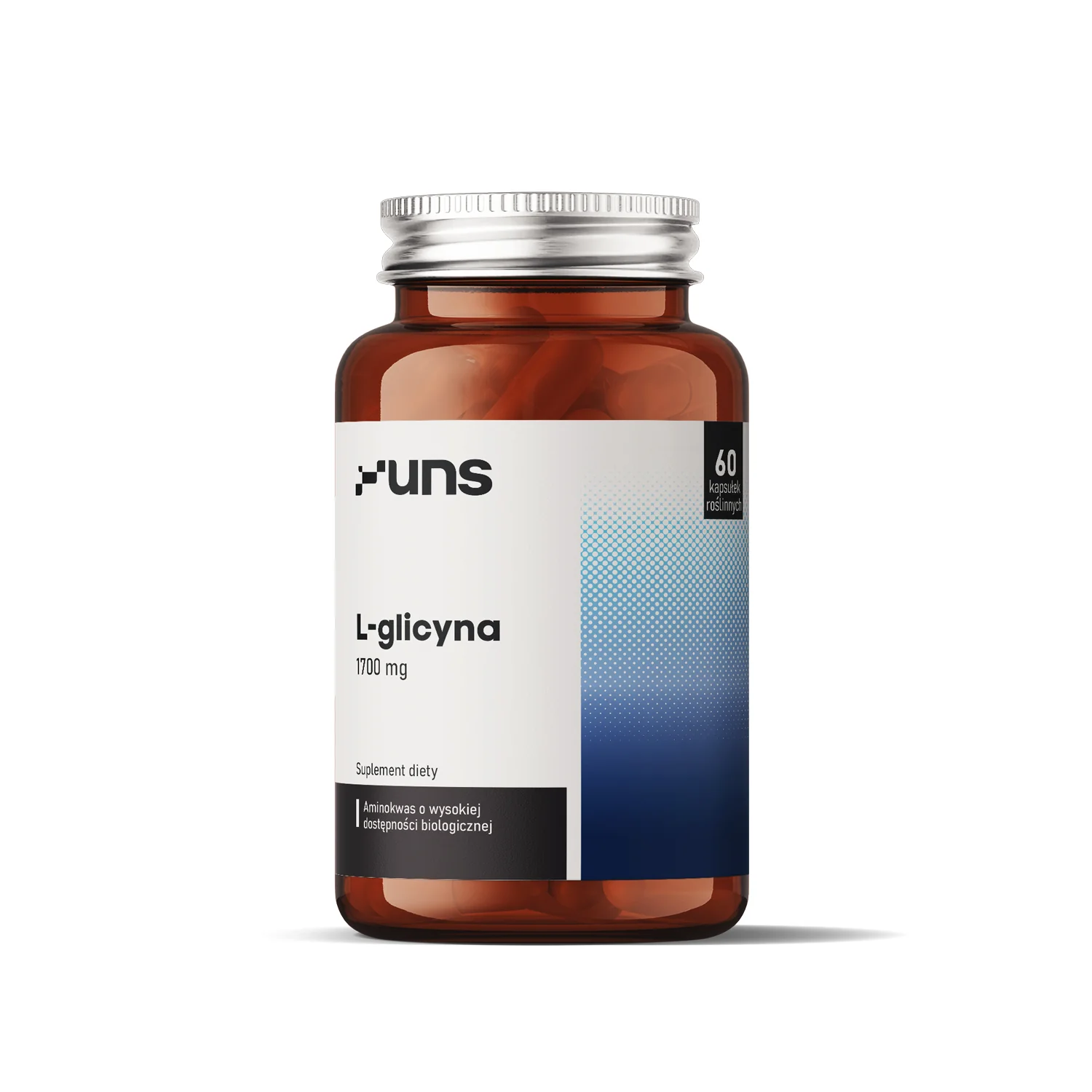 UNS L-glicyna 60 kapsułek wege