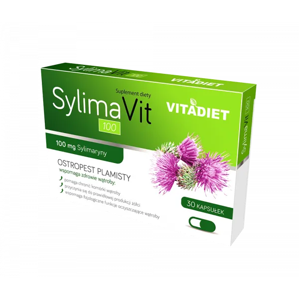 SylimaVit 100, suplement diety, 30 kapsułek