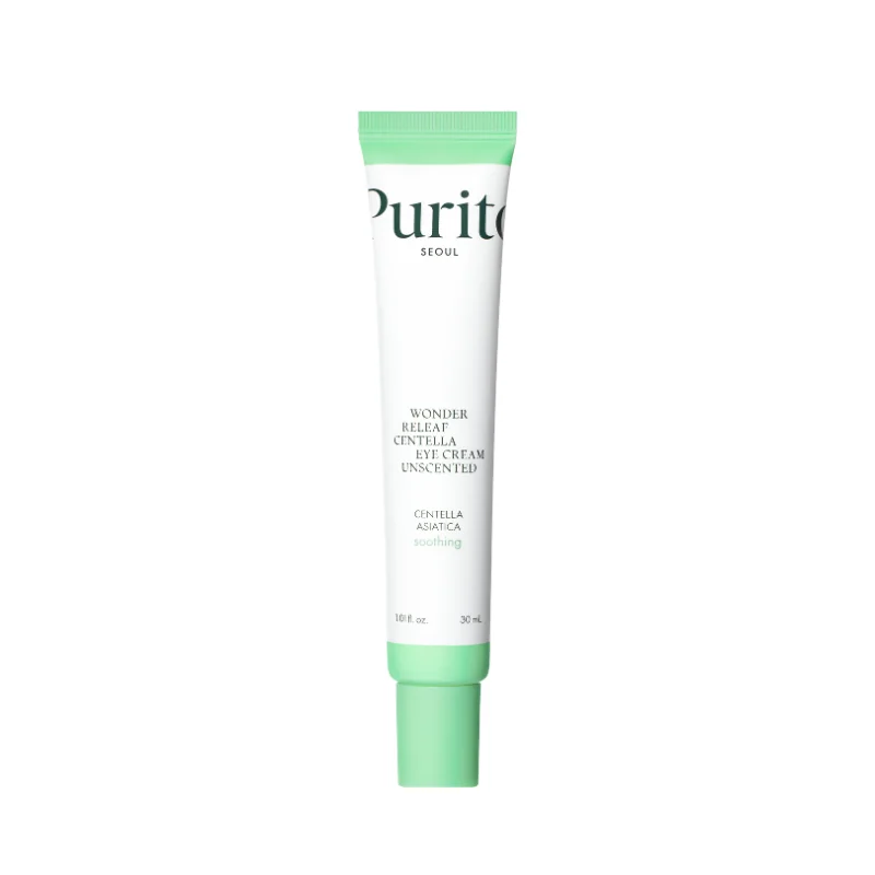 Purito Wonder Releaf Centella bezzapachowy krem pod oczy z ekstraktem z wąkroty azjatyckiej, 30 ml
