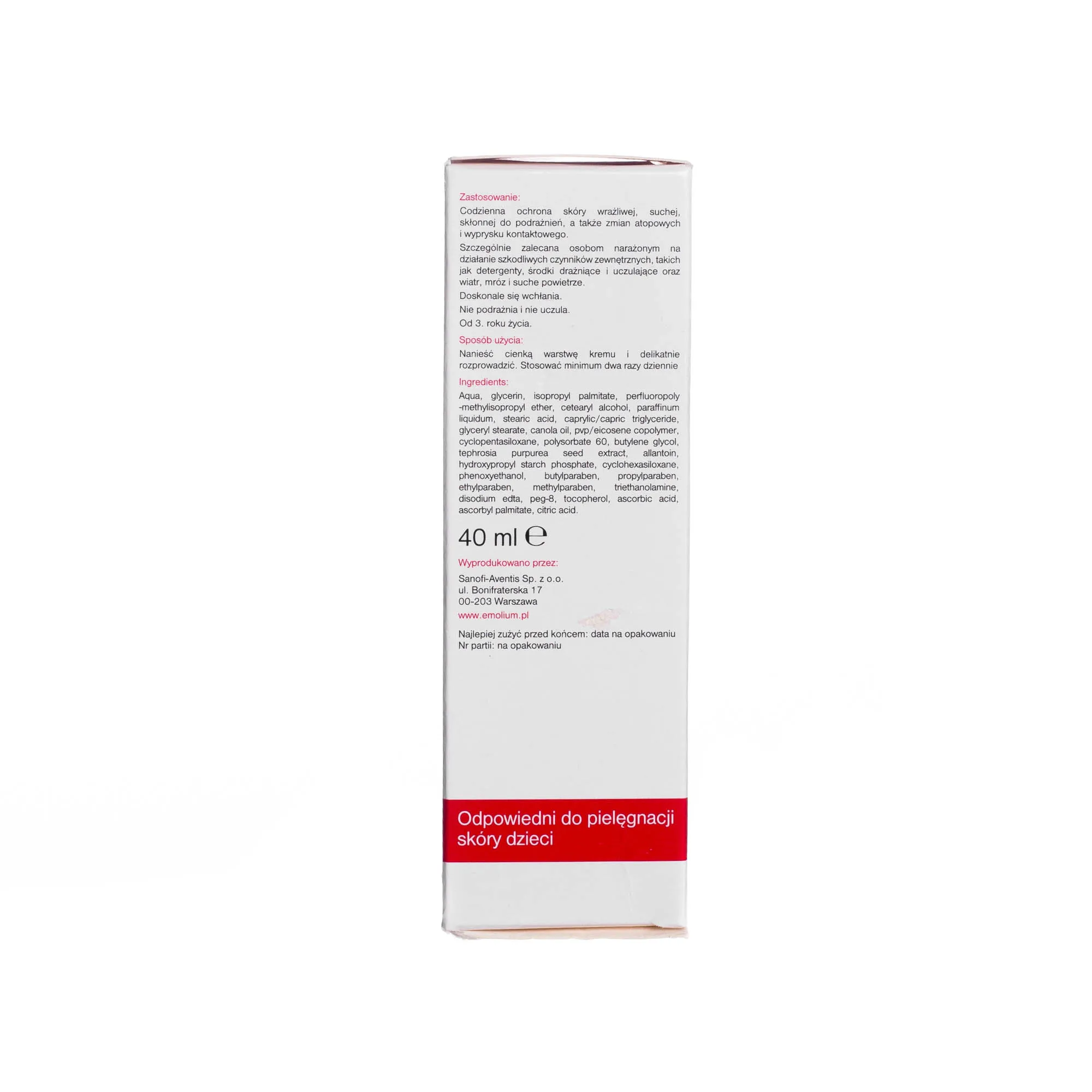 Emolium, krem barierowy 40 ml 