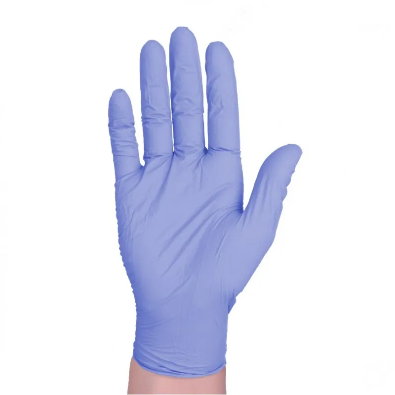 Ambulex Nitryl Violet Rękawice nitrylowe jednorazowe ochronne niepudrowane rozmiar L, 100 sztuk 