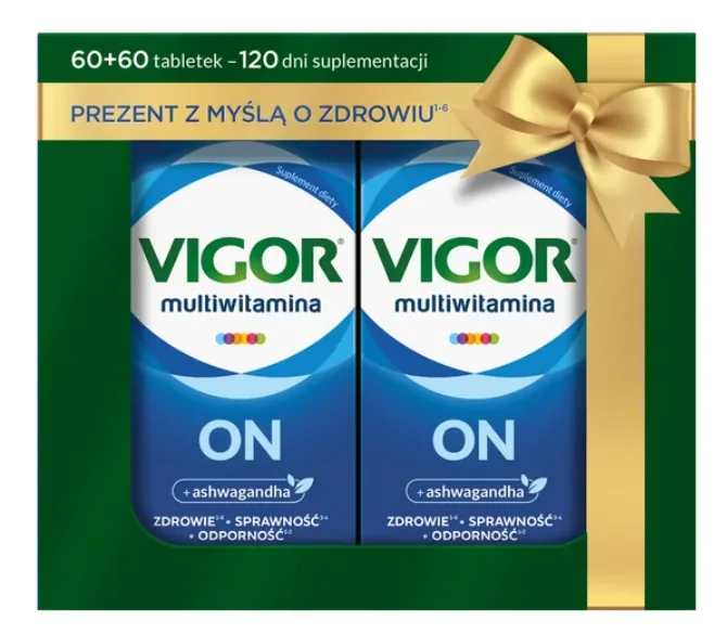 Vigor® Multiwitamina ON Zestaw 2 x 60 tabletek
