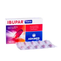 Ibupar forte, 400 mg, 10 tabletek powlekanych