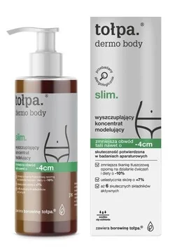 Tołpa Dermo Body Slim wyszczuplający koncentrat modelujący, 250 ml
