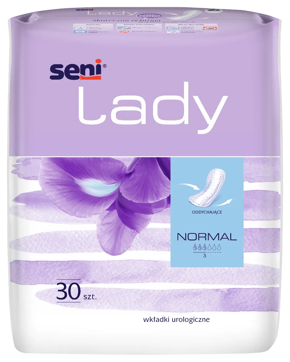 Seni Lady Normal, wkładki urologiczne, 30 sztuk