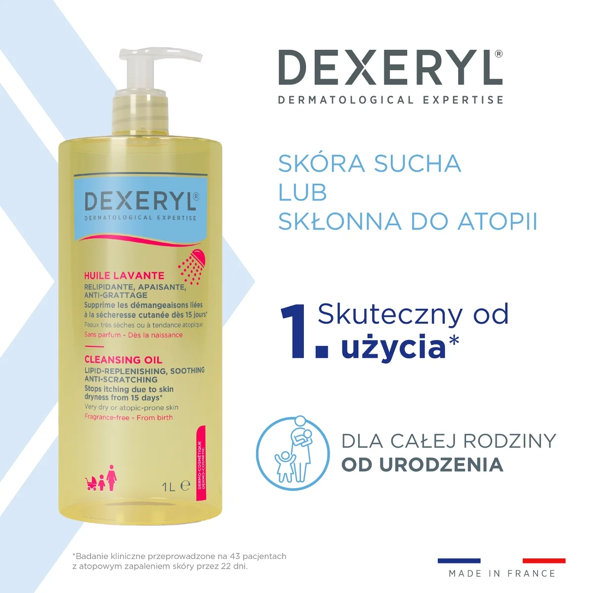 Dexeryl olejek do mycia, 1 l