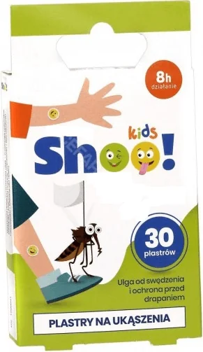 Shoo! plastry na ukąszenia, 30 szt.
