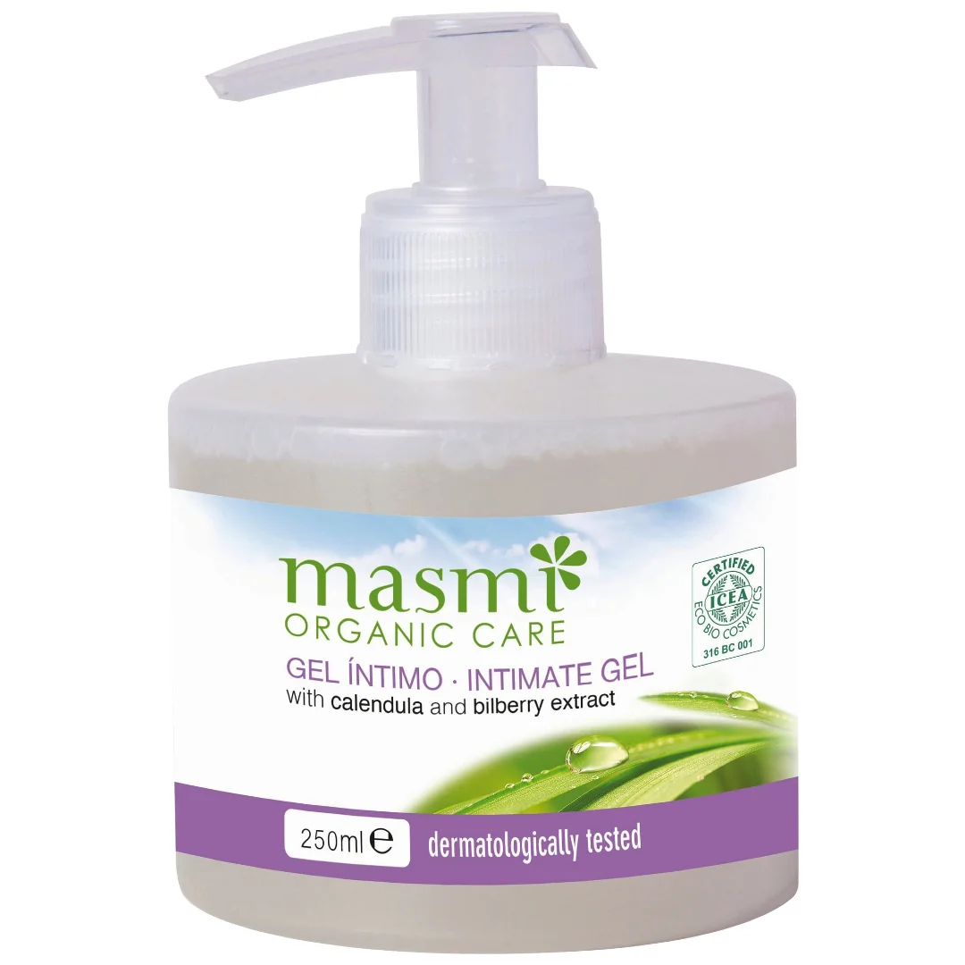 Masmi żel do higieny intymnej z ekstraktem z nagietka i borówki, 250 ml
