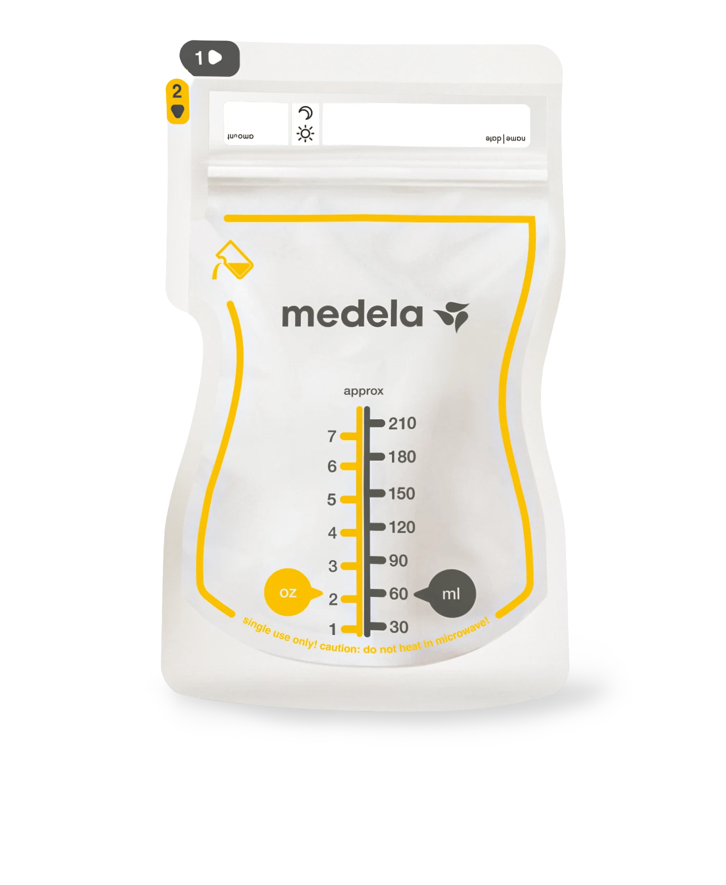 Medela Easy Pour™ woreczki do przechowywania mleka matki, 50 sztuk