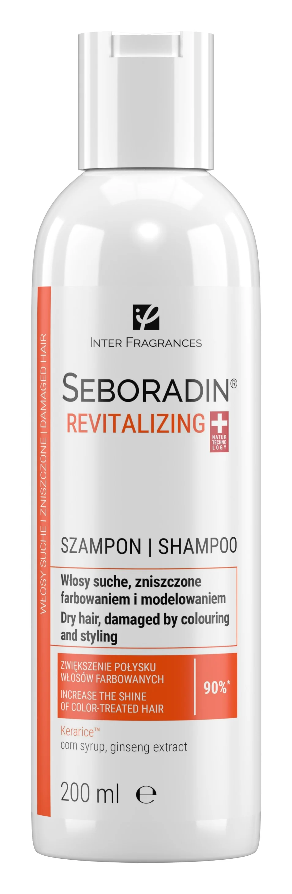 Seboradin Revitalizing regenerujący szampon do włosów, 200 ml