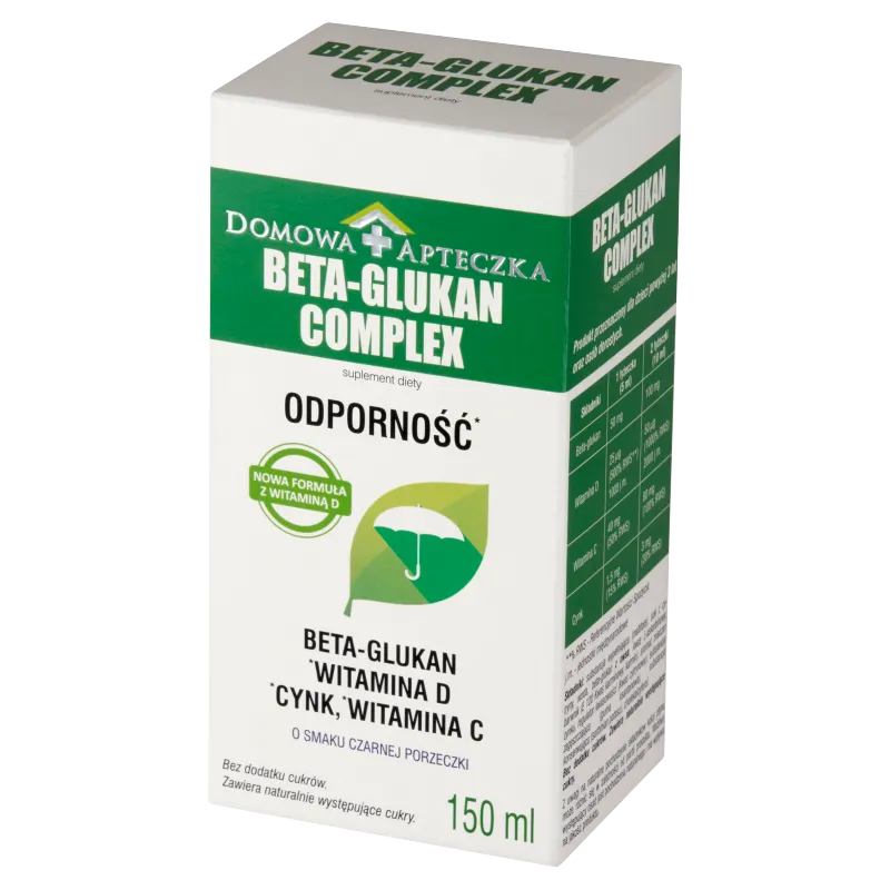Domowa Apteczka Beta-glukan Complex, suplement diety, 150 ml 