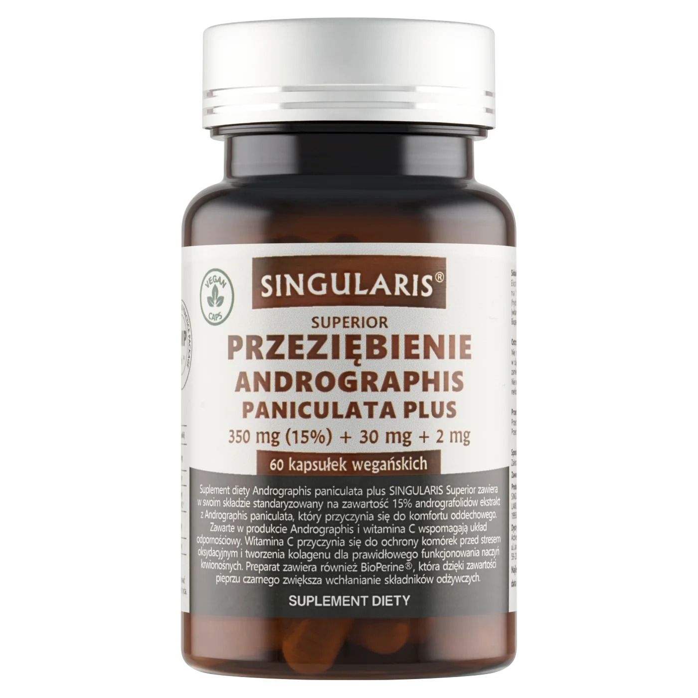 Andrographis Paniculata Plus 350 mg 60 kapsułek