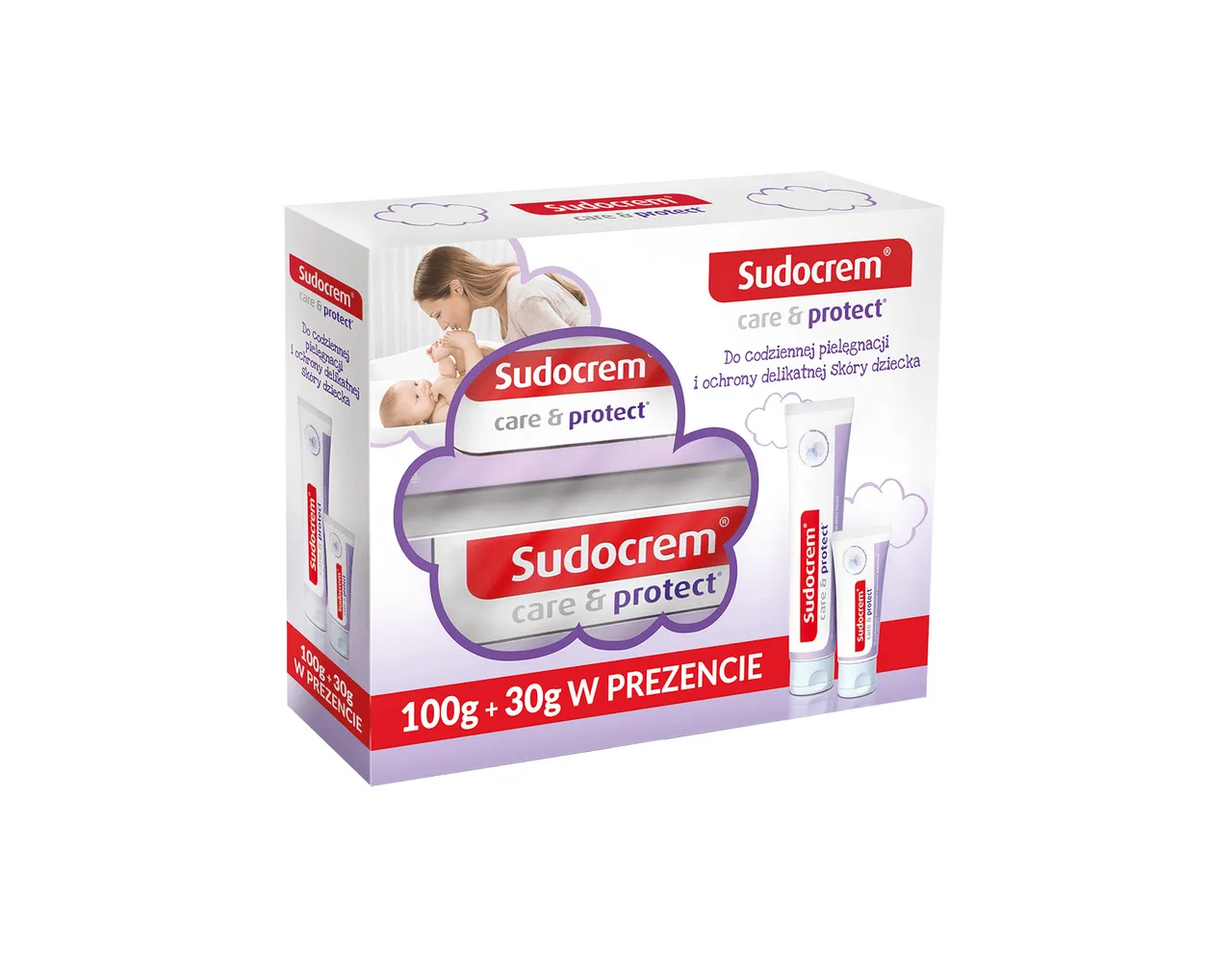 Sudocrem Care Protect, maść ochronna, 100 g + 30 g