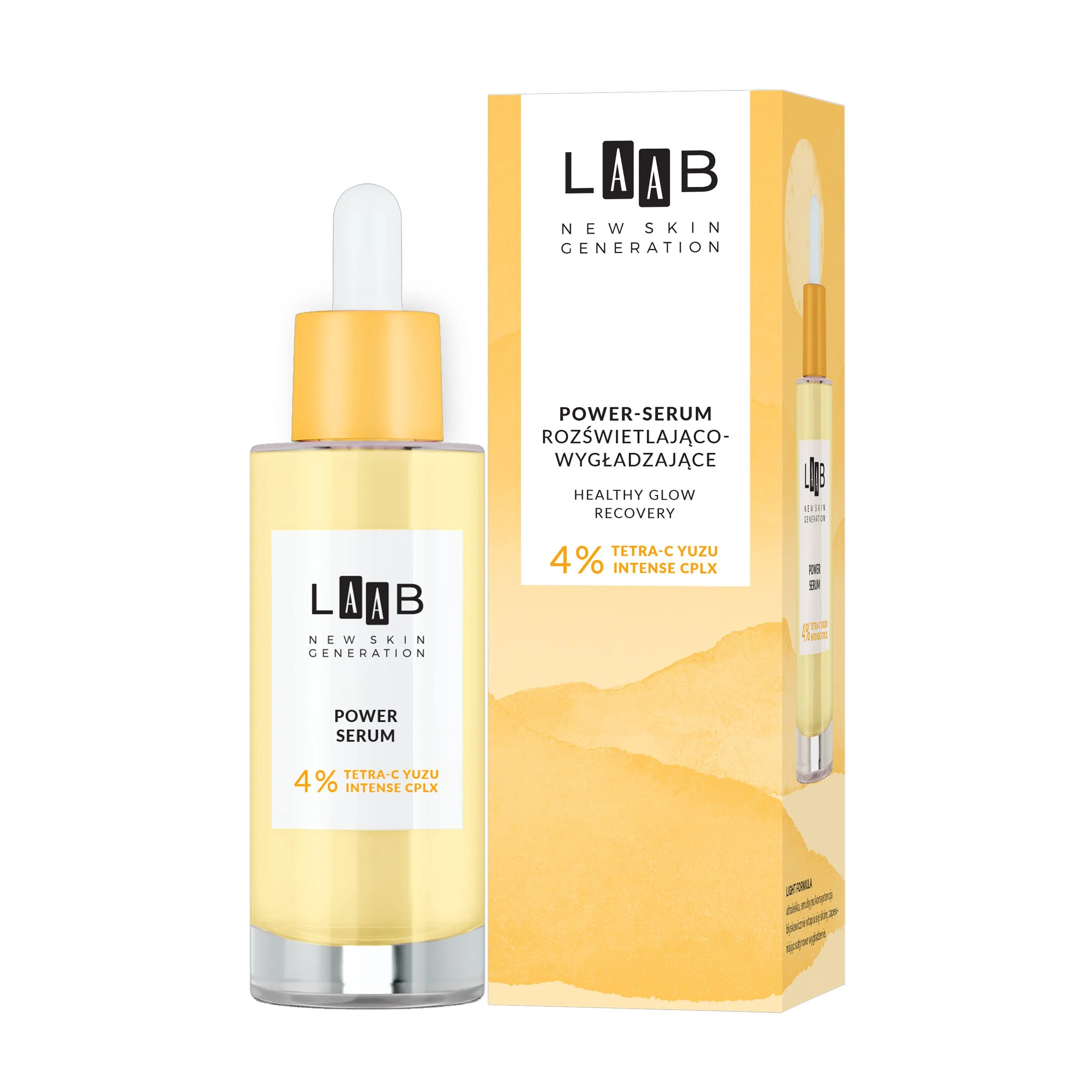 AA LAAB Tetra-C Yuzu power-serum rozświetlająco-wygładzające, 30 ml