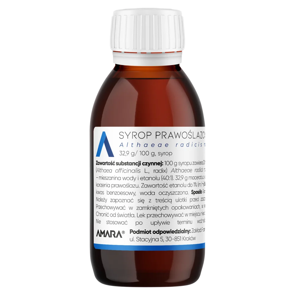 Amara syrop prawoślazowy, 125 g