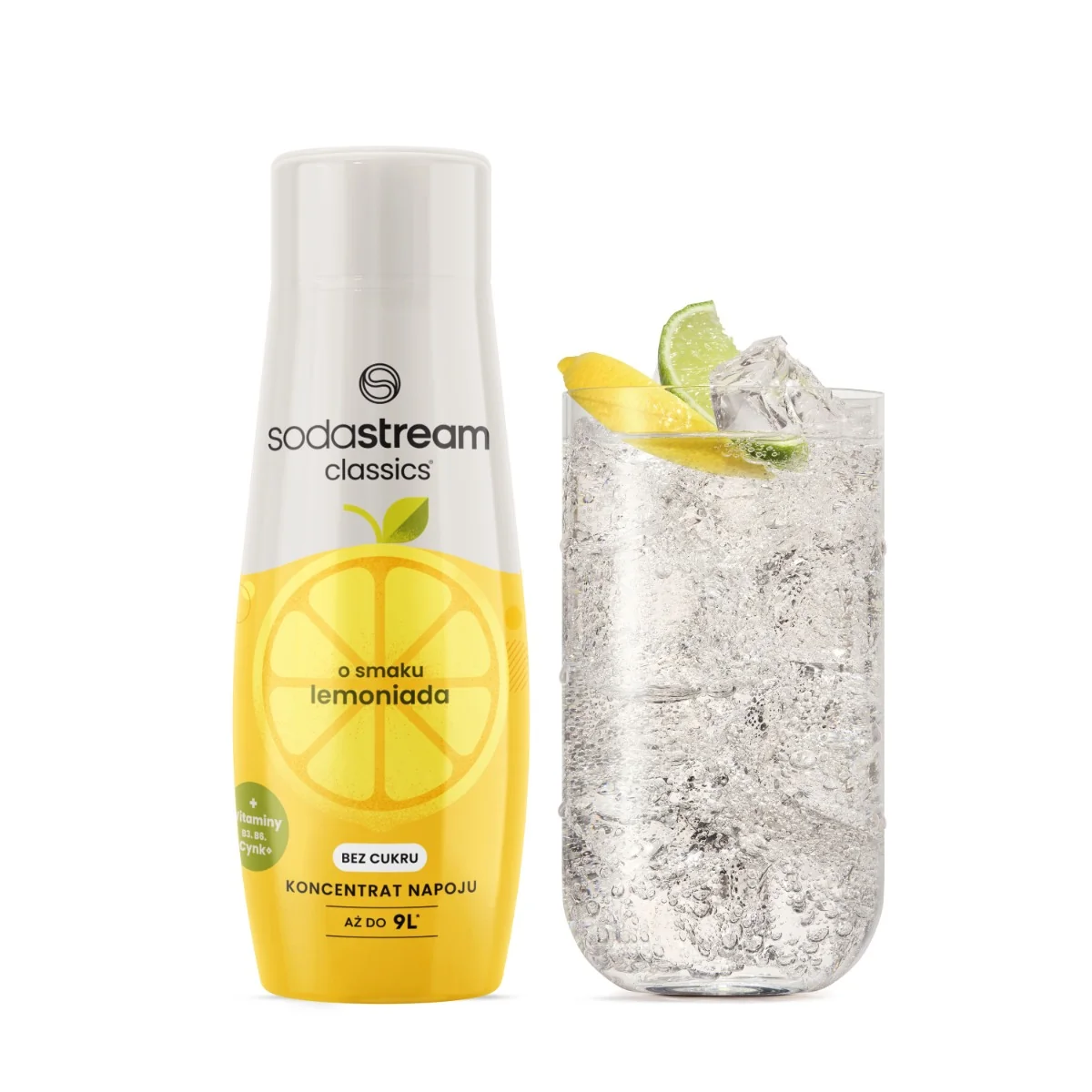 SodaStream syrop o smaku lemoniady bez cukru, 440 ml