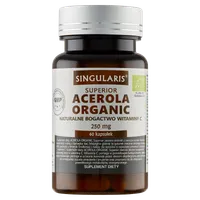 Singularis Superior Acerola Organic, suplement diety, 60 kapsułek