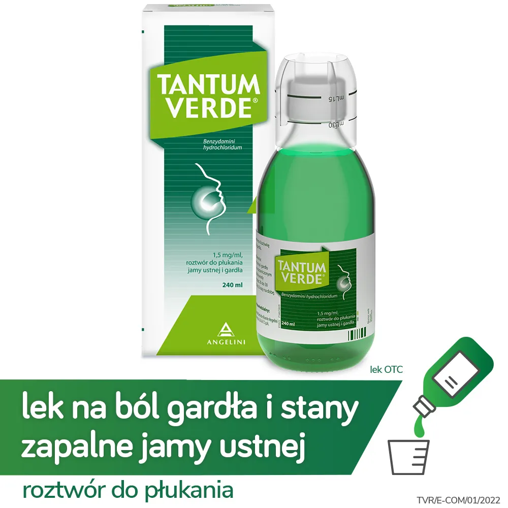 Tantum Verde, Benzydamini hydrochloridum,  240 ml