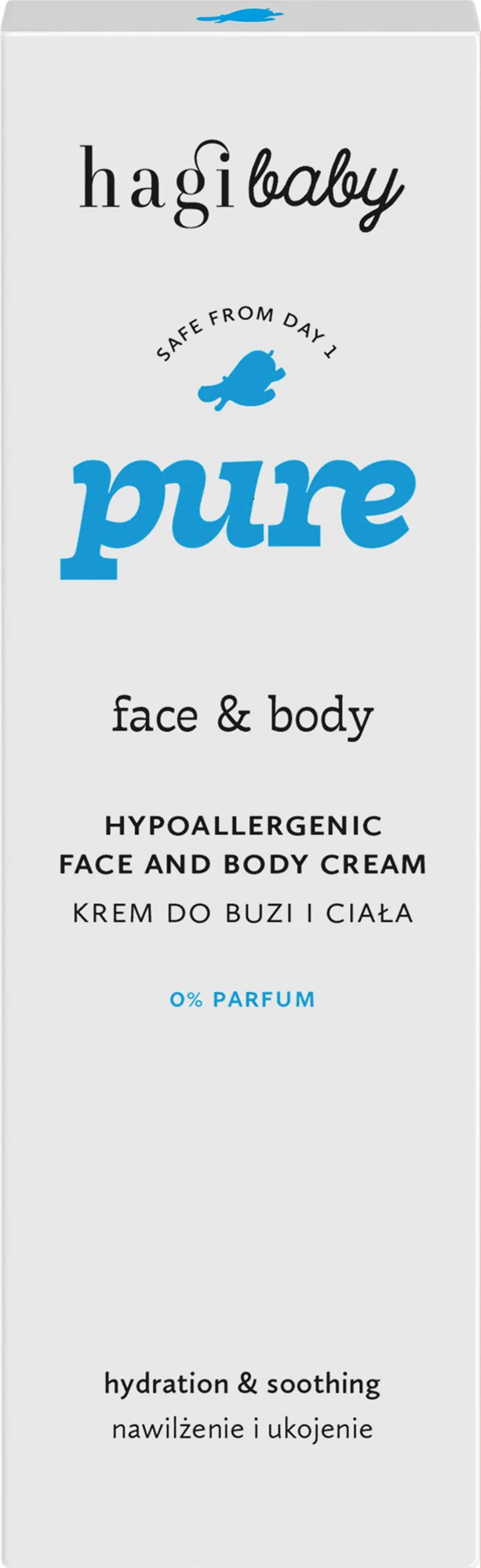 Hagi Baby Pure hipoalergiczny krem do buzi i ciała, 75 ml