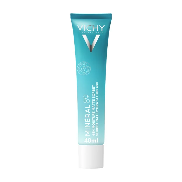 Vichy Mineral 89 matujący żel-sorbet nawilżający do twarzy, 40 ml