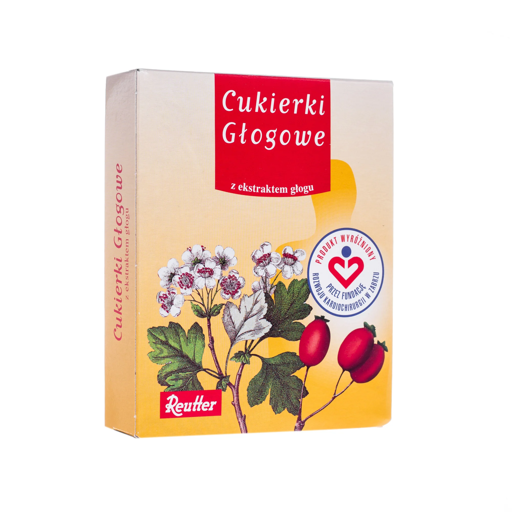 Reutter cukierki głogowe, 50 g