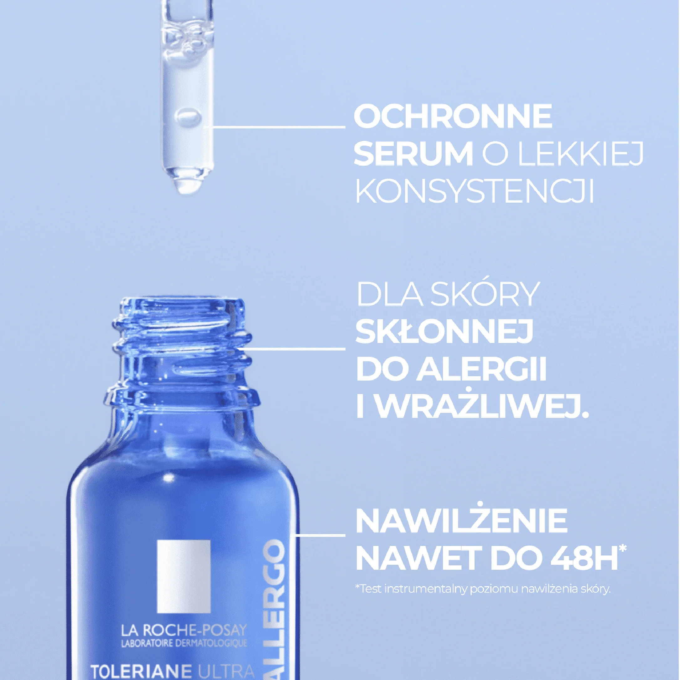 La Roche Posay Toleriane Ultra Dermallergo nawilżające serum do twarzy, 20 ml