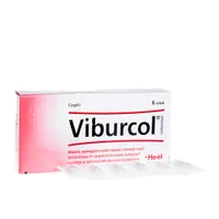 Heel Viburcol, lek działający wspomagająco w stanach niepokoju u niemowląt i małych dzieci, 6 czopków