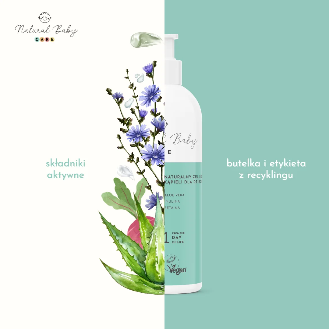 Natural Baby Care Naturalny żel do mycia dla dzieci 200 ml