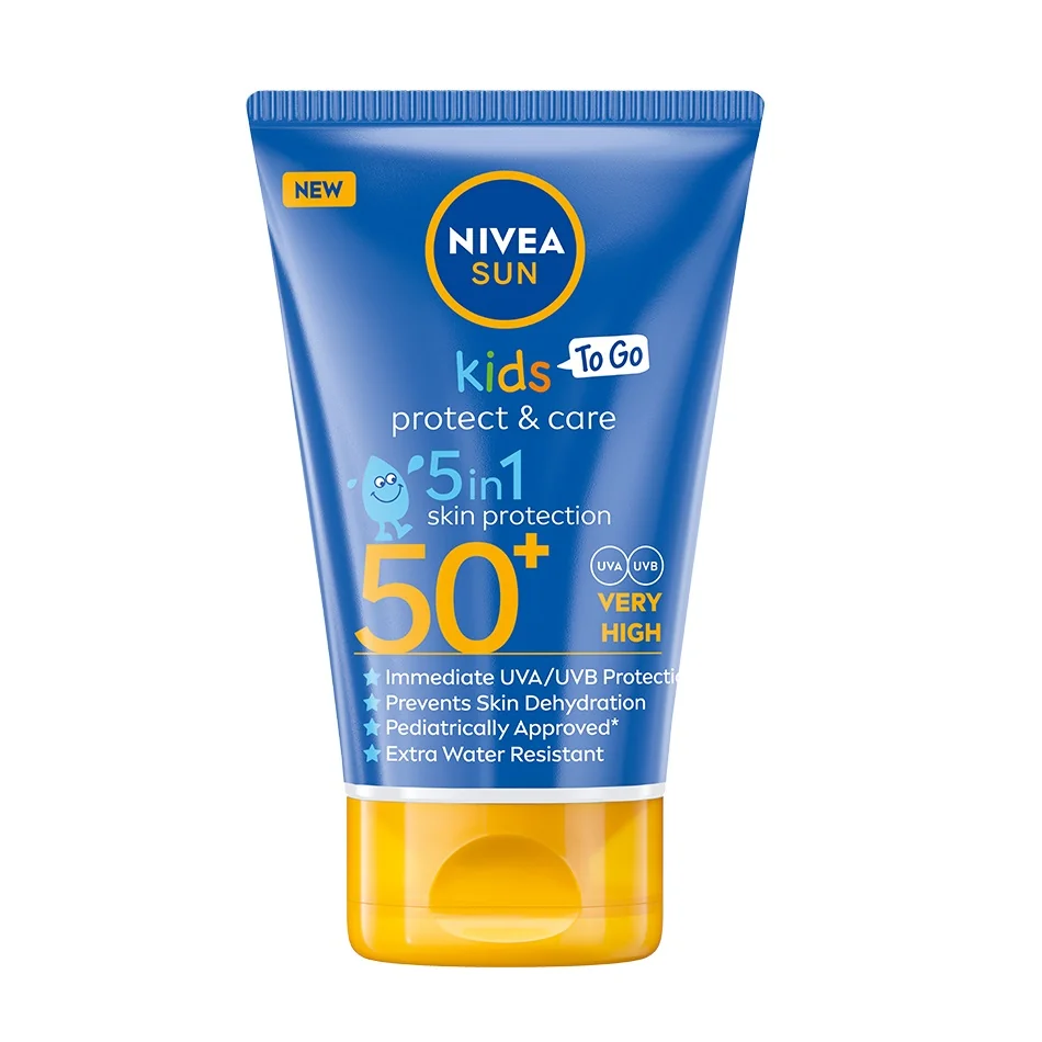 Nivea Sun Kids Protect & Care balsam ochronny na słońce dla dzieci SPF 50+, 50 ml