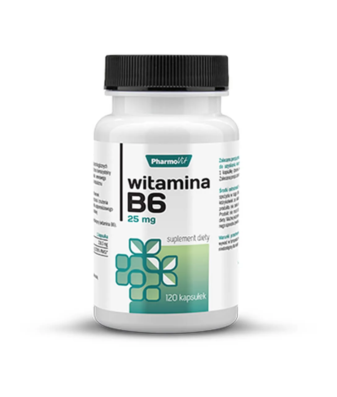 Witamina B6 Pharmovit, suplement diety, 120 kapsułek