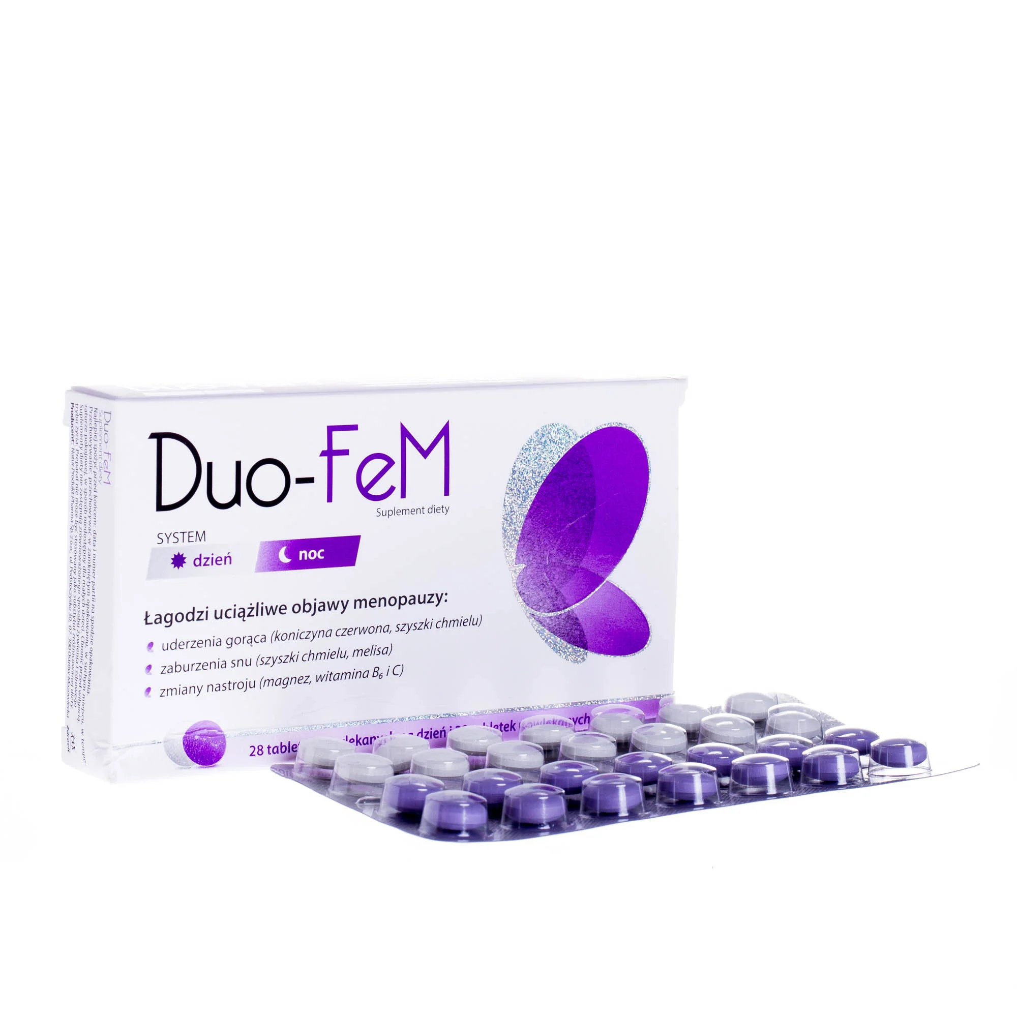 Duo-Fem tabletki na dzień i na noc, 28 szt. + 28 szt.