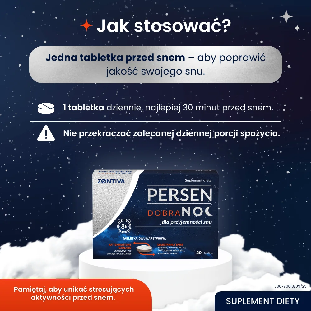 Persen Dobranoc 20 tabletek