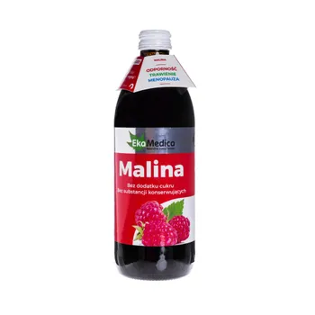 Malina, płyn, suplement diety, 500 ml 