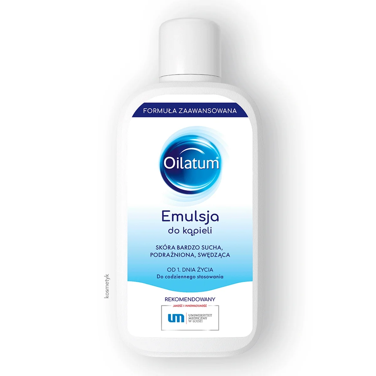 Oilatum Formuła Zaawansowana emulsja do kąpieli, 400 ml