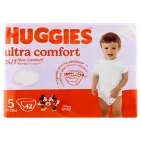 Huggies Ultra Comfort Jumbo Pack pieluszki rozmiar 5 (11-25 kg), 42 szt.