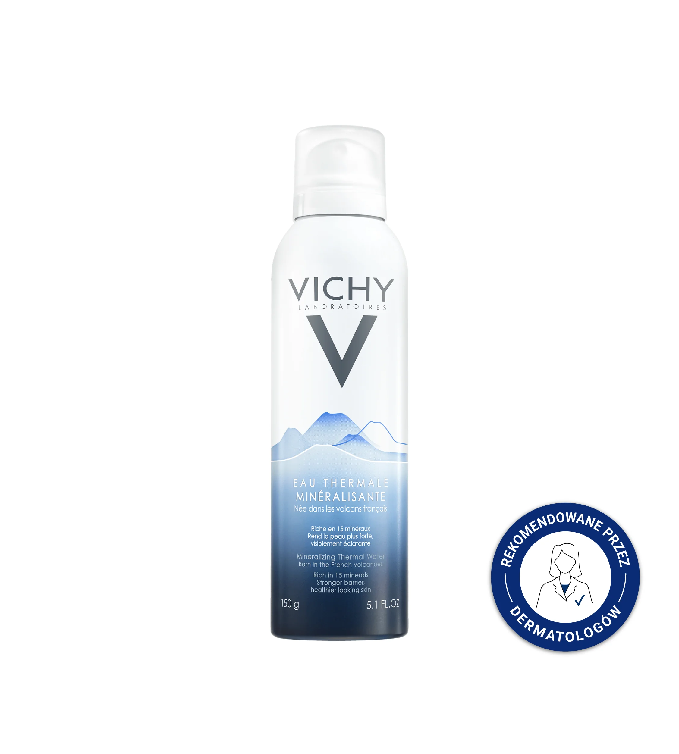 Vichy Eau Thermale Mineralisante woda termalna bogata w 15 minerałów, 150 ml