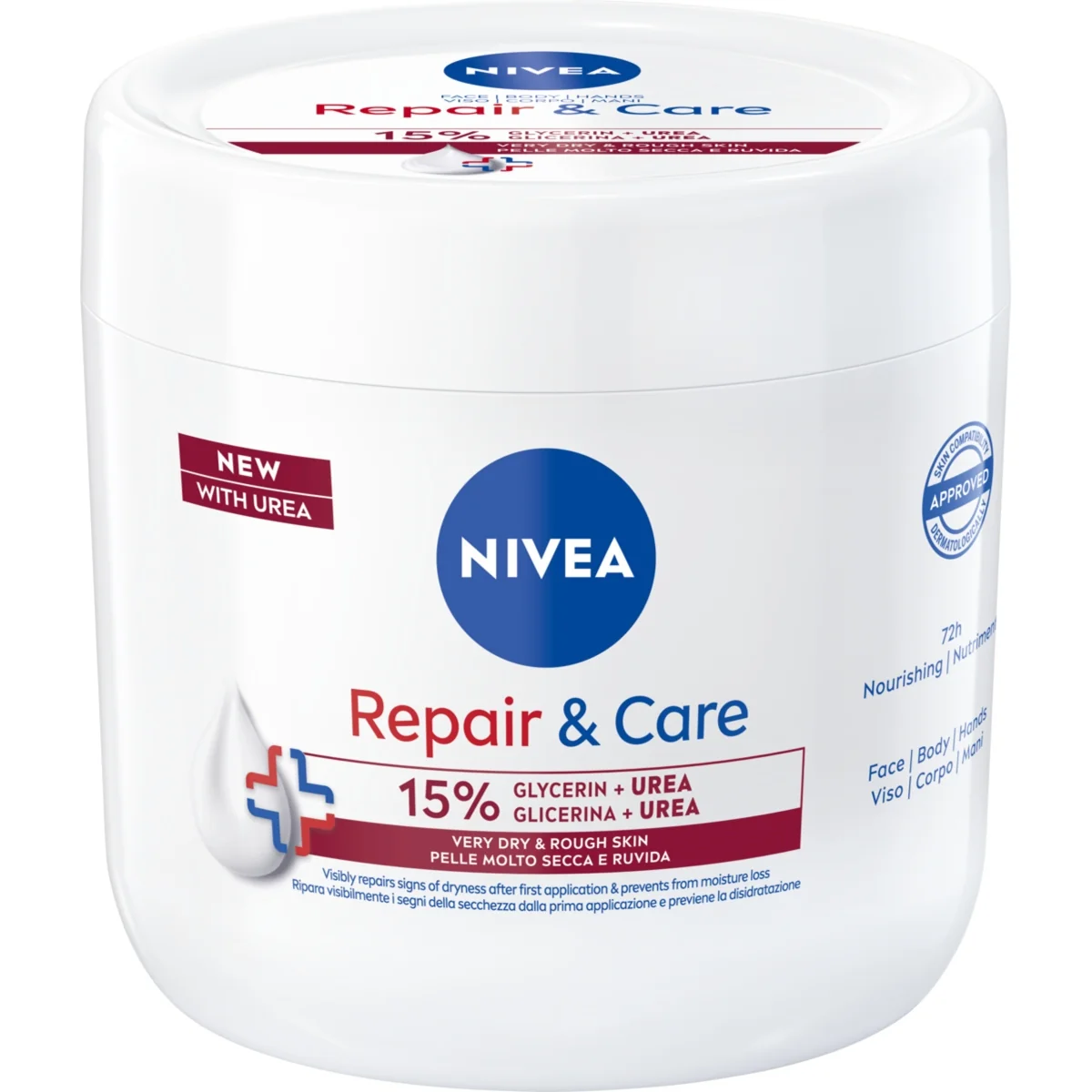 Nivea Repair & Care Urea krem multifunkcyjny, 400 ml