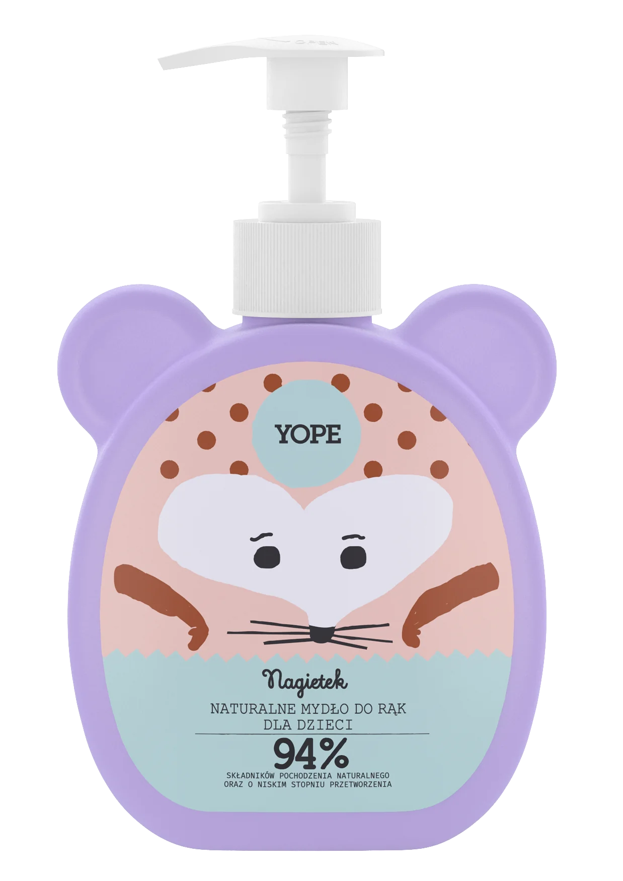 YOPE naturalne mydło do rąk dla dzieci Nagietek, 400 ml