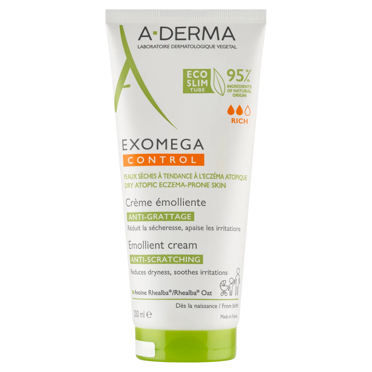 A-DERMA Exomega Control Krem emolient, 200 ml
