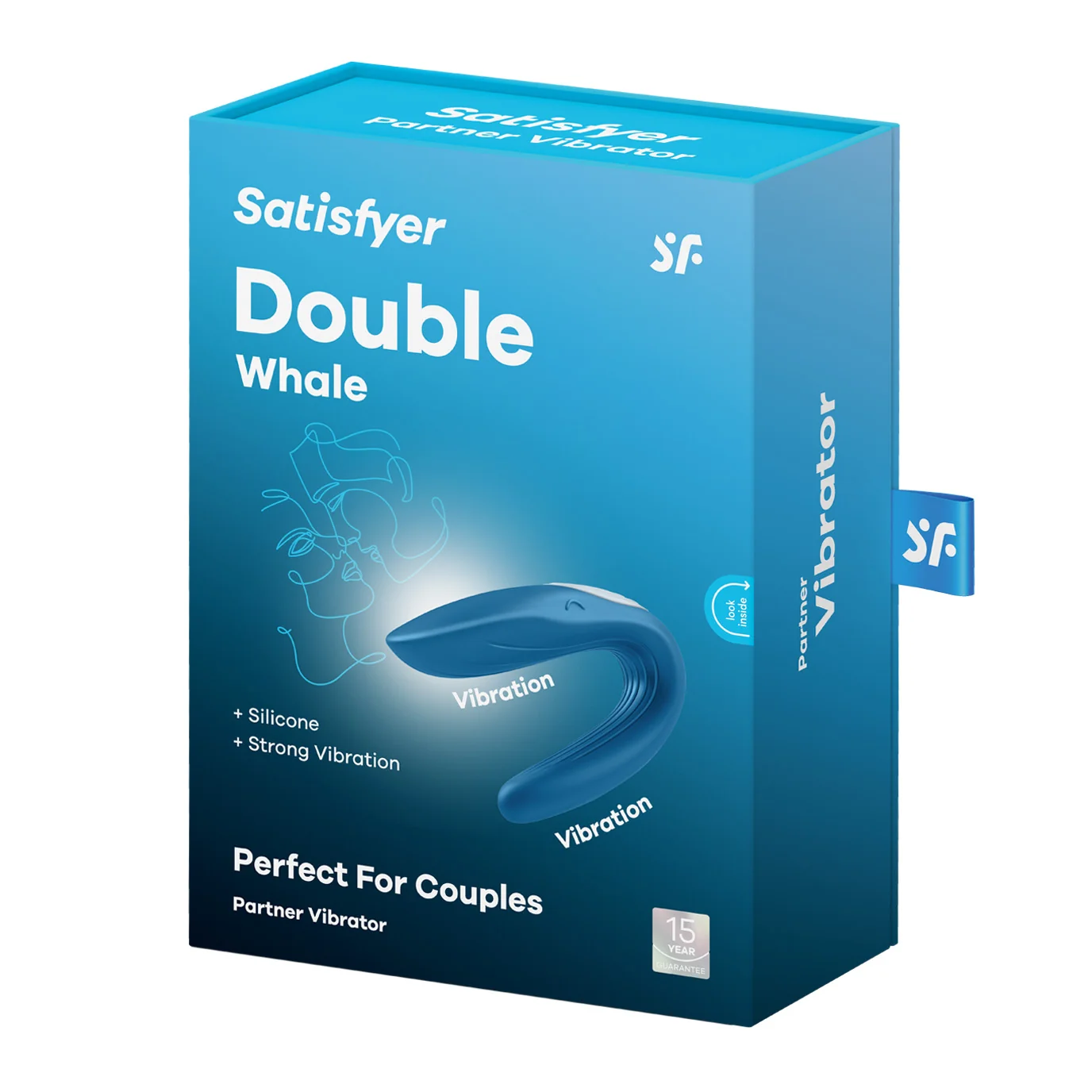 Satisfyer Double Whale masażer dla par, 1 sztuka
