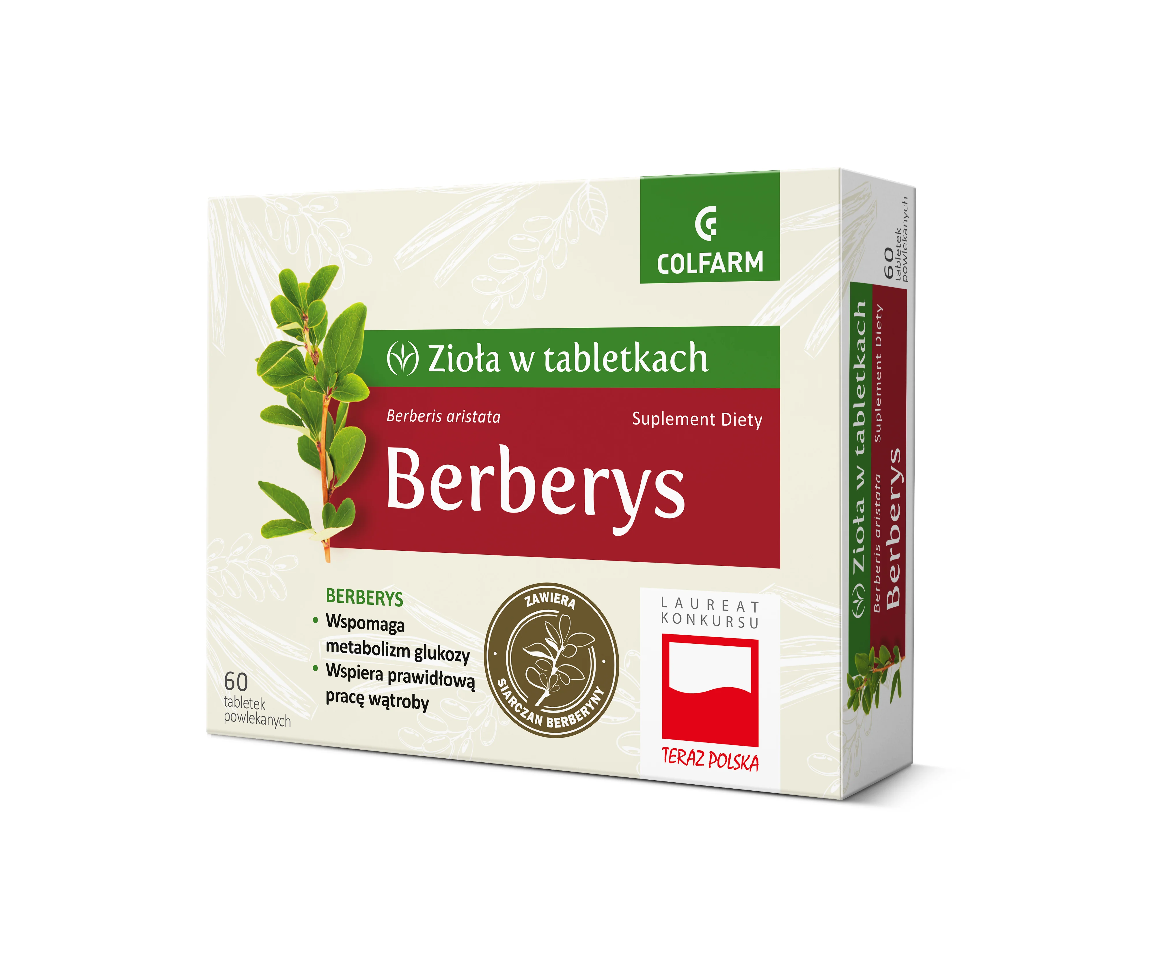 Colfarm Berberys 60 tabletek