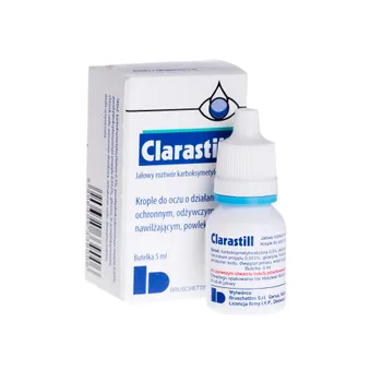 Clarastill, jałowy roztwór karboksymetylocelulozy, 5 ml 