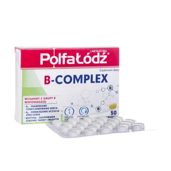 B-Complex Laboratoria Polfa Łódź, suplement diety, 50 tabletek 