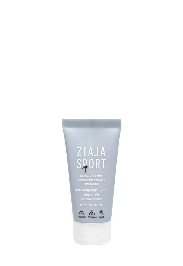 Ziaja Sport krem ochronny SPF 50 UVA+UVB, 50 ml