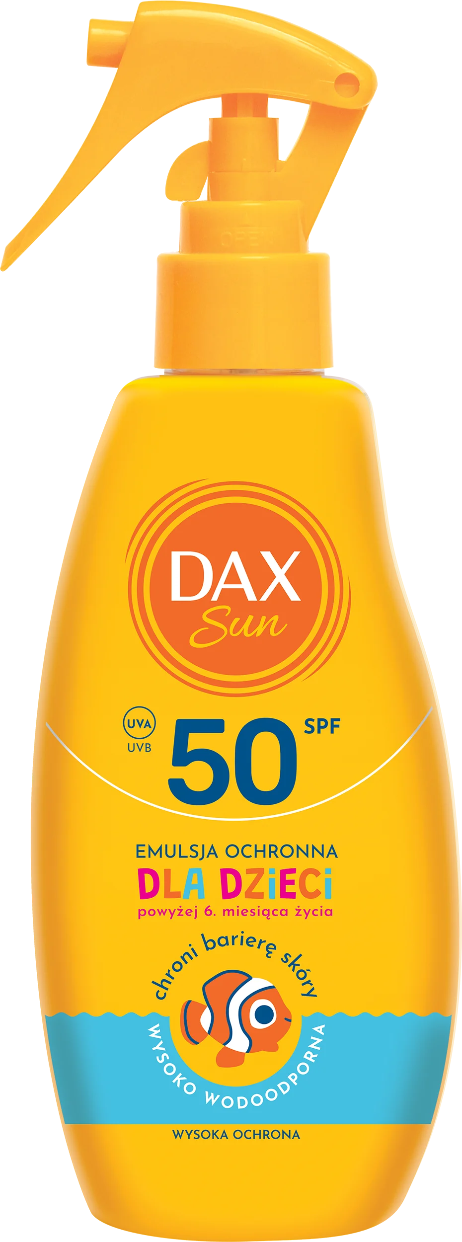 Dax Sun emulsja ochronna dla dzieci SPF 50, 200 ml