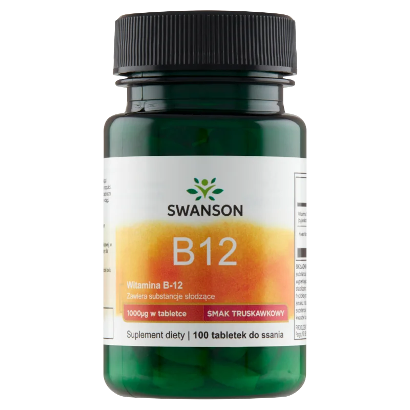 Swanson Witamina B12 Lozenges 100 tabletek