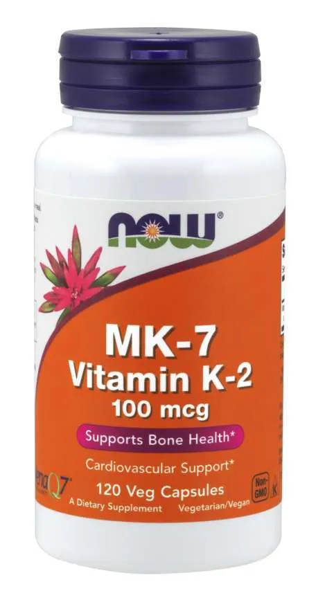 Now Foods MK7 Vitamin K2, suplement diety, 60 kapsułek