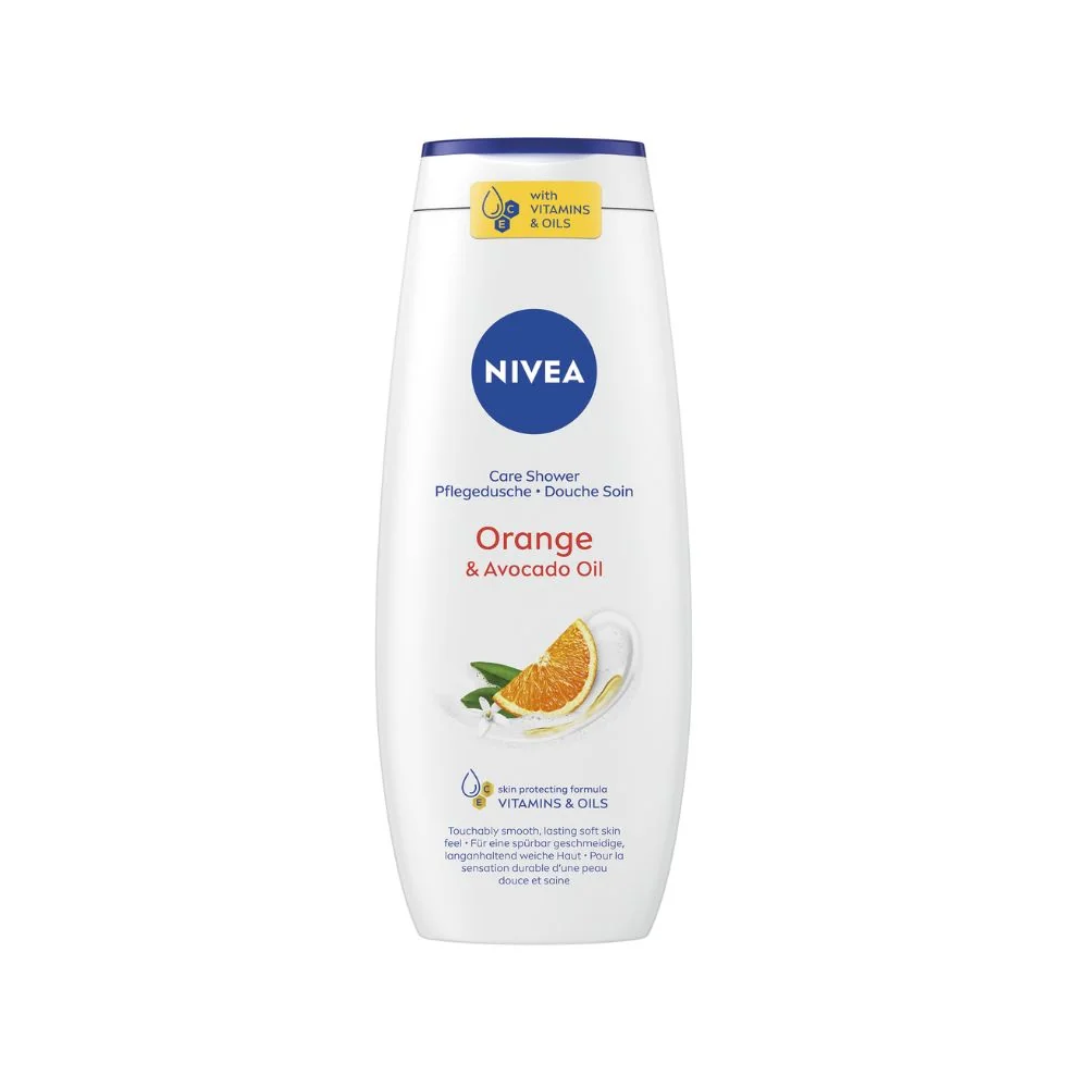 Nivea Orange & Avocado Oil żel pod prysznic, 500 ml